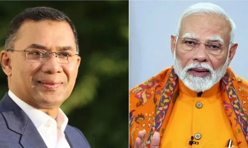 তারেক রহমানকে ভারতের প্রধানমন্ত্রী নরেন্দ্র মো‌দির ফোন